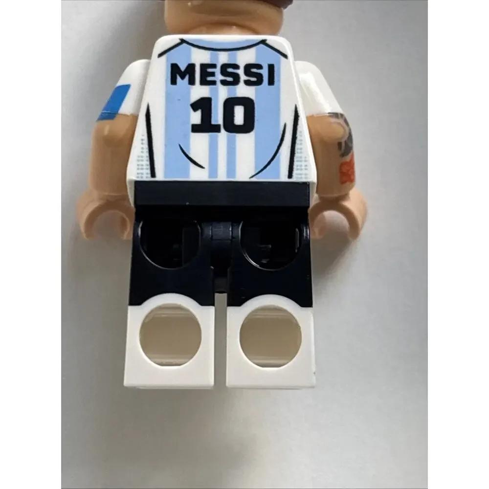 Lego Lionel Messi Minifigure #edi002 Brand New Argentina Set #43011 World Cup